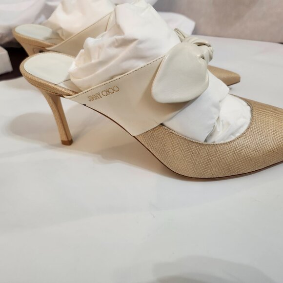 Jimmy Choo Rali 75 Heeled Mules - Picture 5 of 14